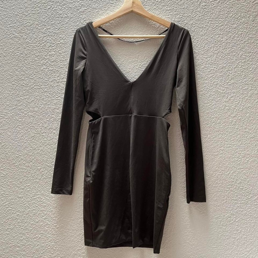 NWT Kookai Australia Sz 2 Lighening Dress in Ash $130 retail